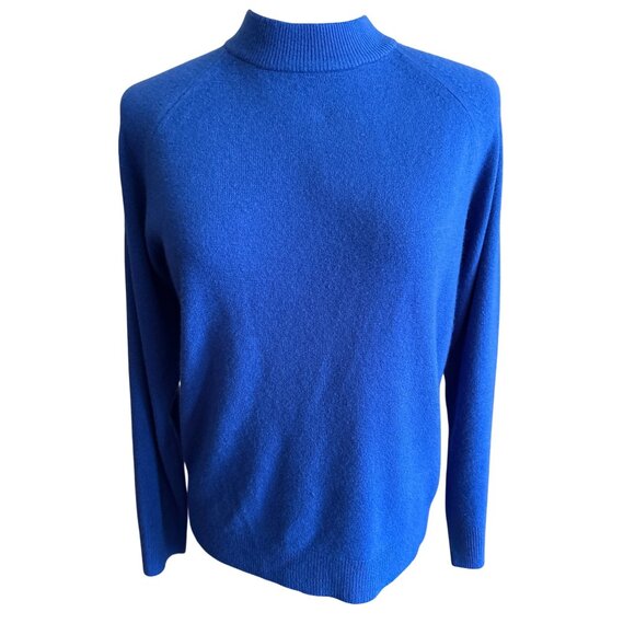 Designers Originals Blue Cardigan & Sweater Set Luxelon Acrylic Womens M - Picture 1 of 12